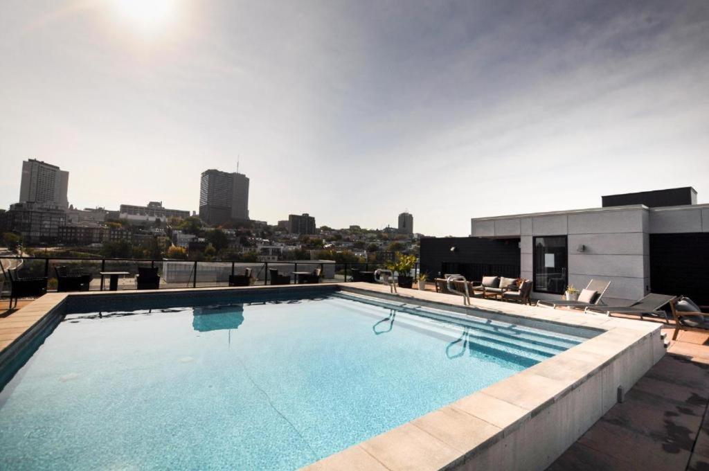 Quebec, Rustique Chic En Ville, Piscine Sur Le Toit Pour 2 A 6 Invites מראה חיצוני תמונה