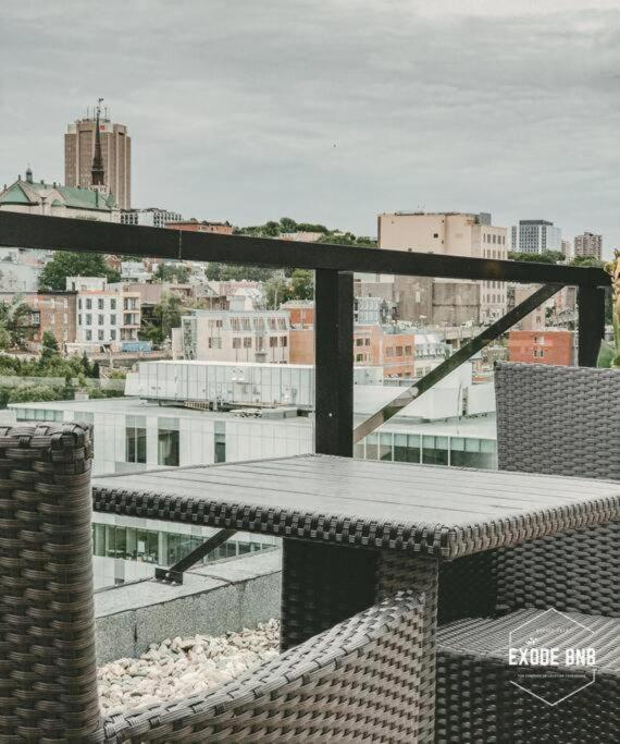 Quebec, Rustique Chic En Ville, Piscine Sur Le Toit Pour 2 A 6 Invites מראה חיצוני תמונה